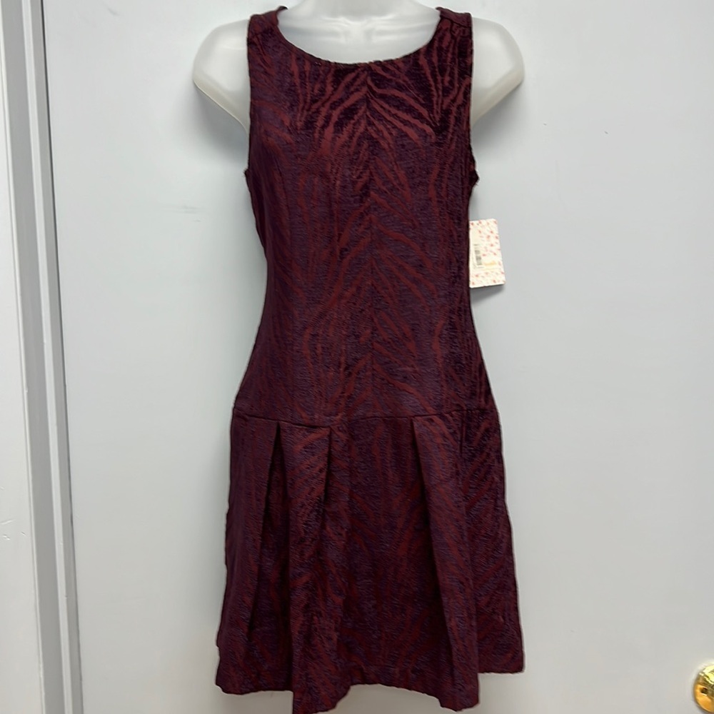 NWT Free People Mulberry Combo Sleeveless Dress